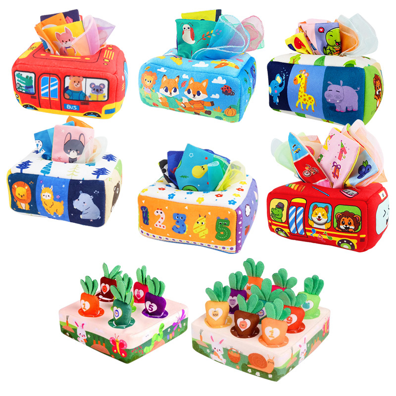 Kids Educational Box - Juego de cosecha de zanahorias para