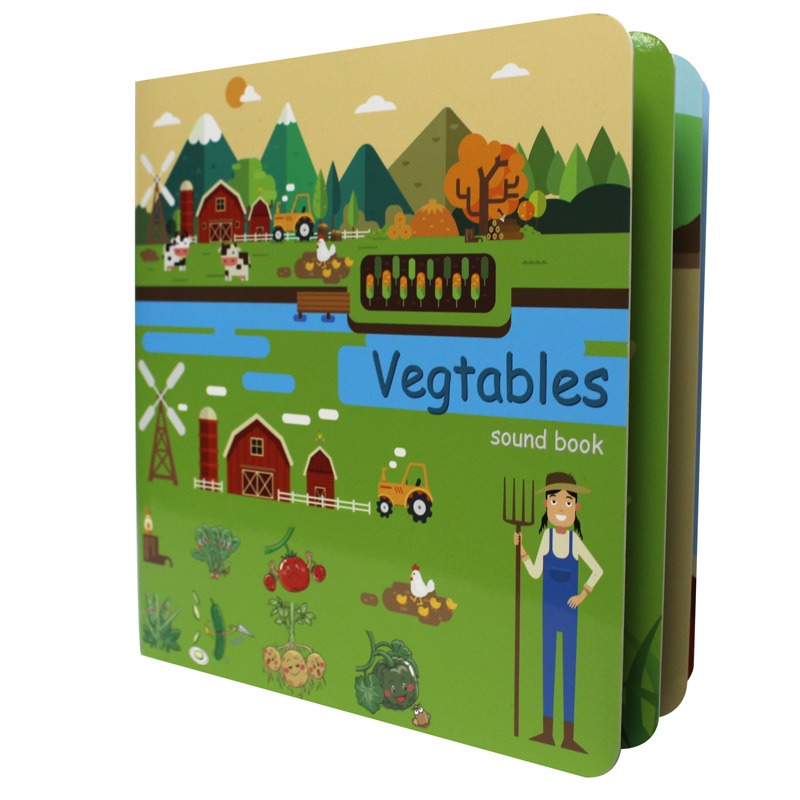 Kids Education Story - Libros de tablero personalizados para bebés,