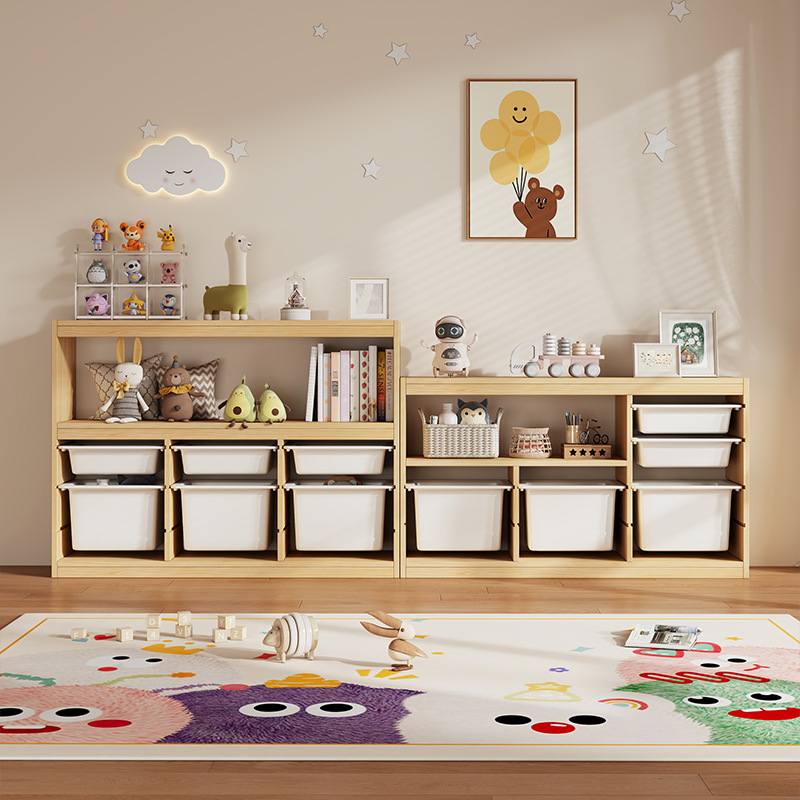 Montessori Shelf Toy - Armario de Juguetes Montessori para Niños,