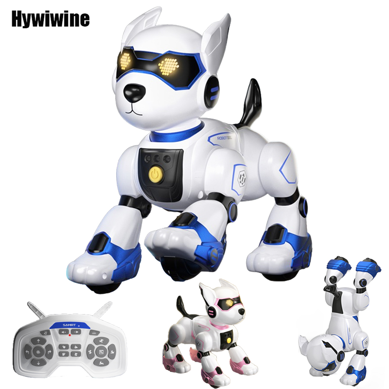 Coding Robot Toy - Divertido Robot RC, perro electrónico, perro