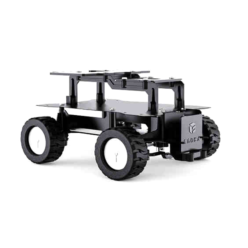 Coding Robot Toy - Ackerman-Motor de coche Robot 4WD acrílico,
