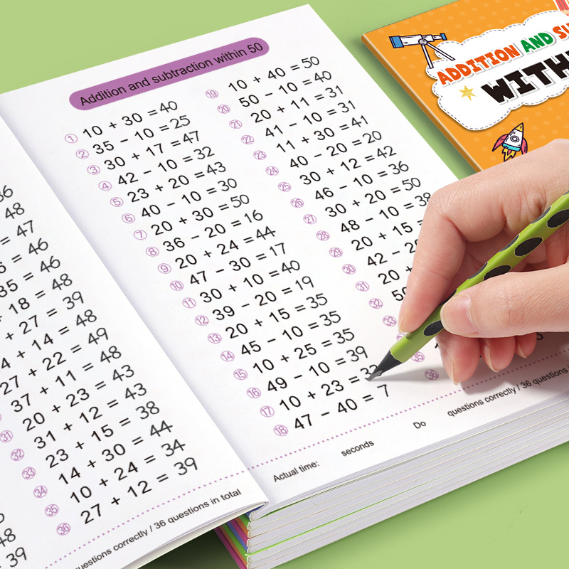 Kids Education Calculator - Cuaderno de ejercicios de aritmética de