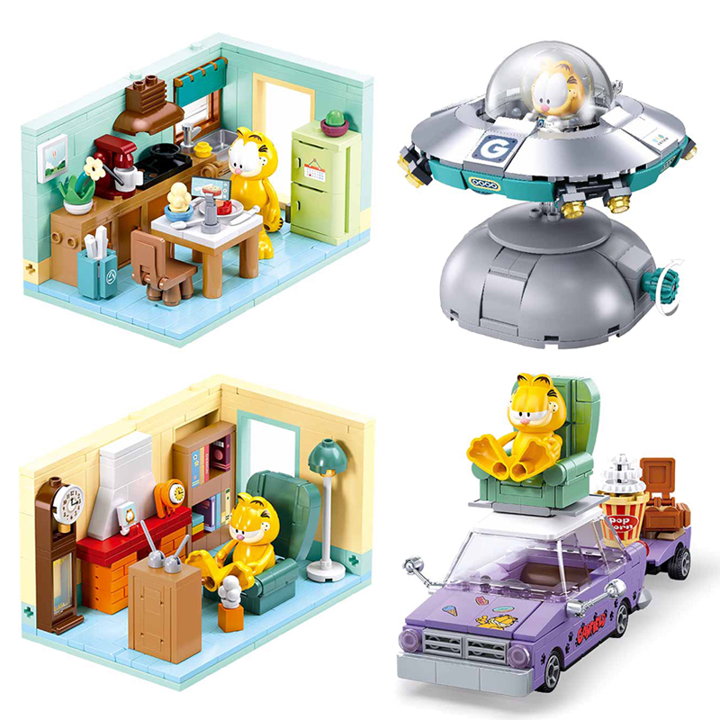Kids Education Tv Shows - SLUBAN-modelo de bloques de construcción del