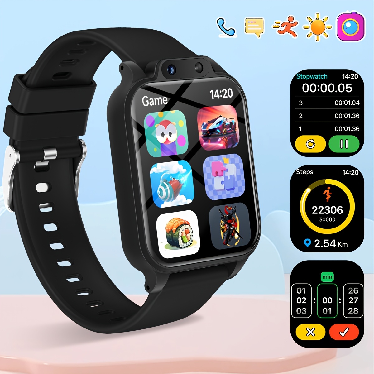Kids Education Calculator - Reloj Inteligente para Niños con 18