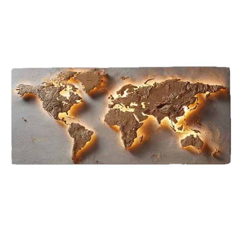 Puzzle Map World - Mapa del mundo tipo rompecabezas para