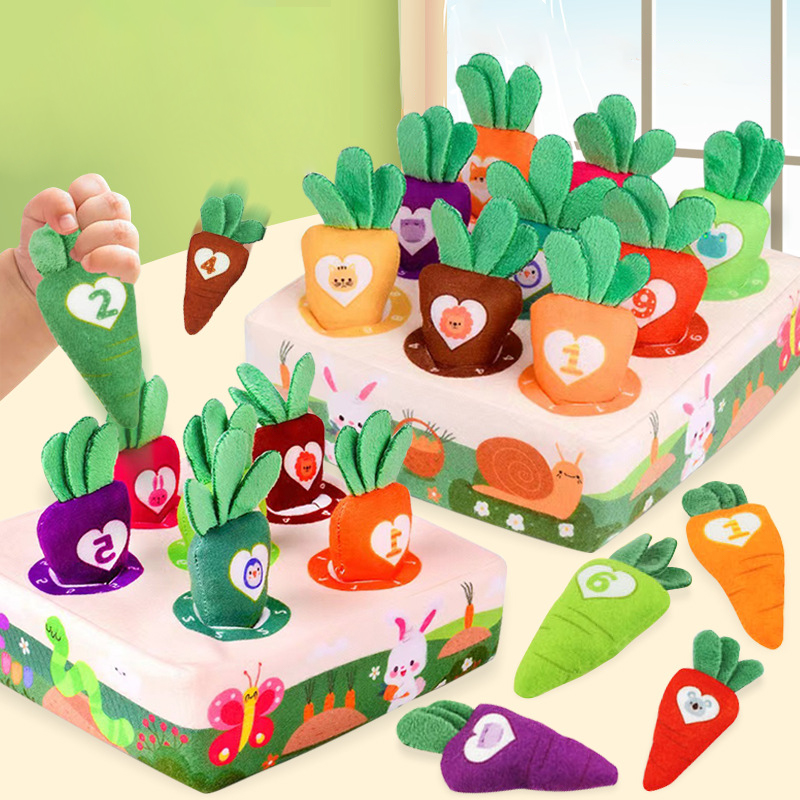 Juego de cosecha de zanahorias - Kids Educational Box reseña y precio