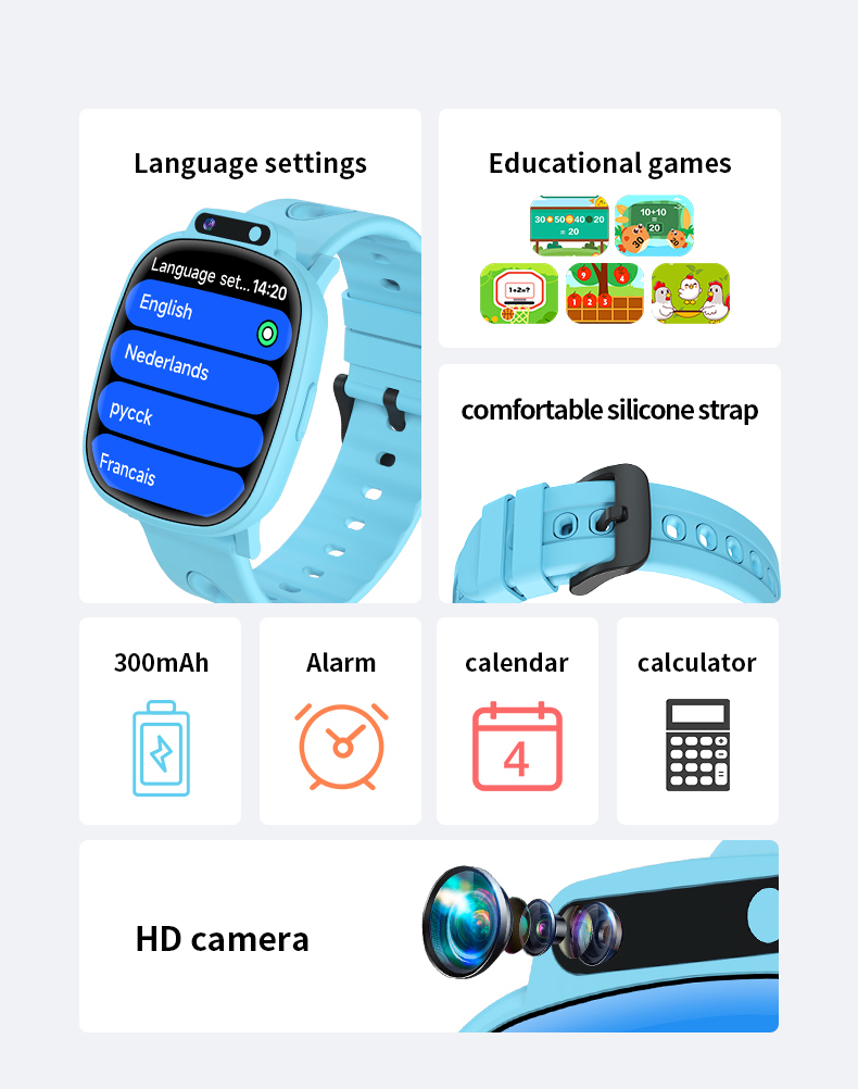 H10 Nuevo Reloj Inteligente pa - Kids Education Calculator reseña y precio