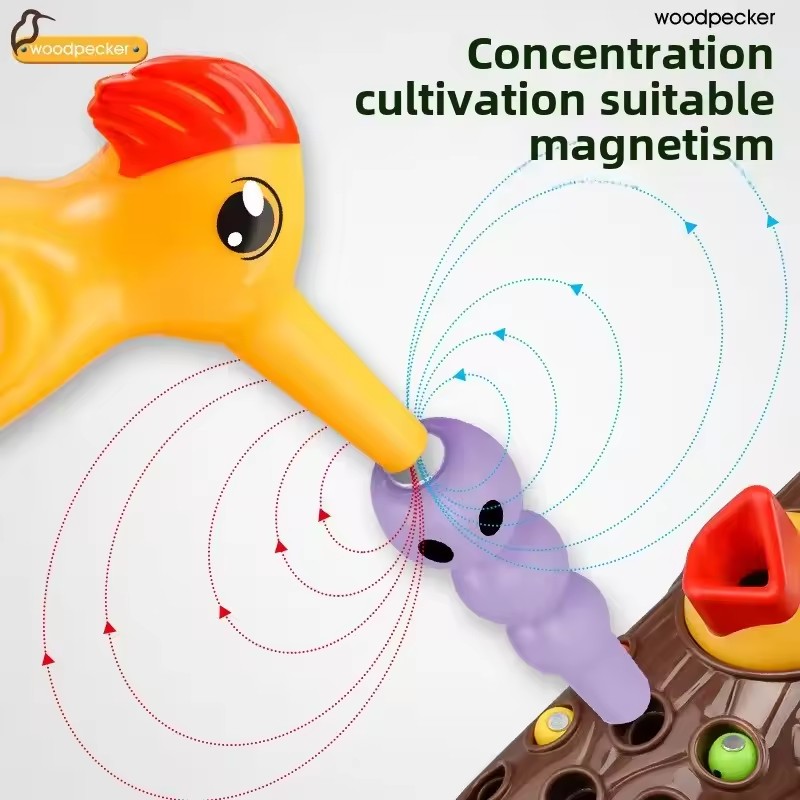 Rompecabezas de pájaro carpint - Montessori Shelf Toy reseña y precio