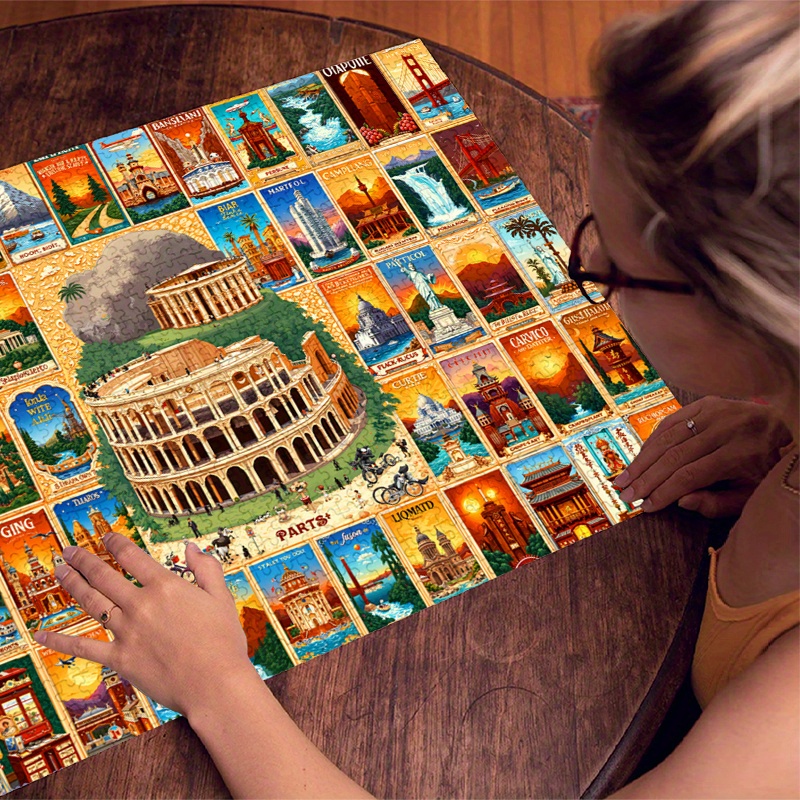 Rompecabezas de papel de 500/1 - Puzzle Map World reseña y precio