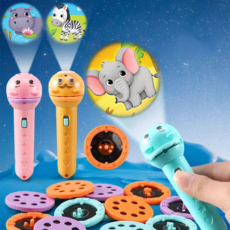Proyector de linterna para niñ - Kids Education Story reseña y precio