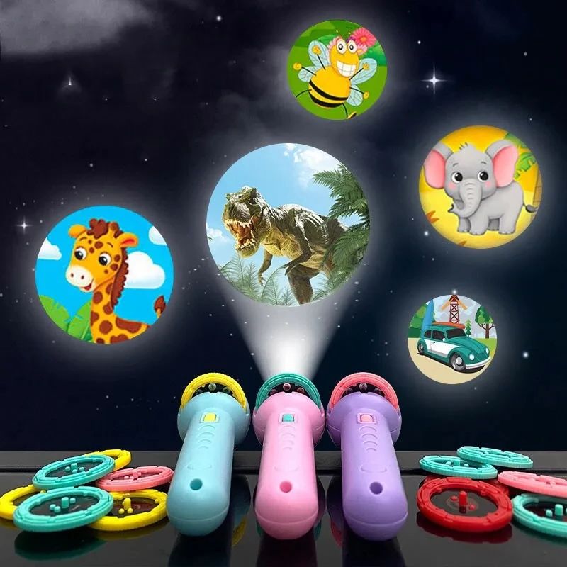 Proyector de linterna para niñ - Kids Education Story reseña y precio