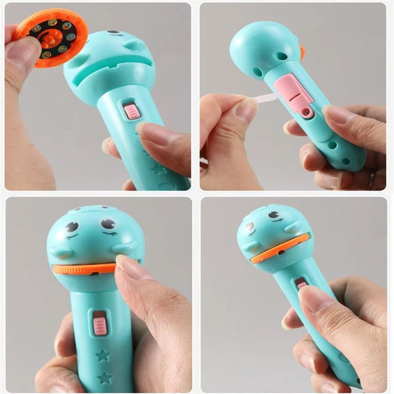 Proyector de linterna para niñ - Kids Education Story reseña y precio