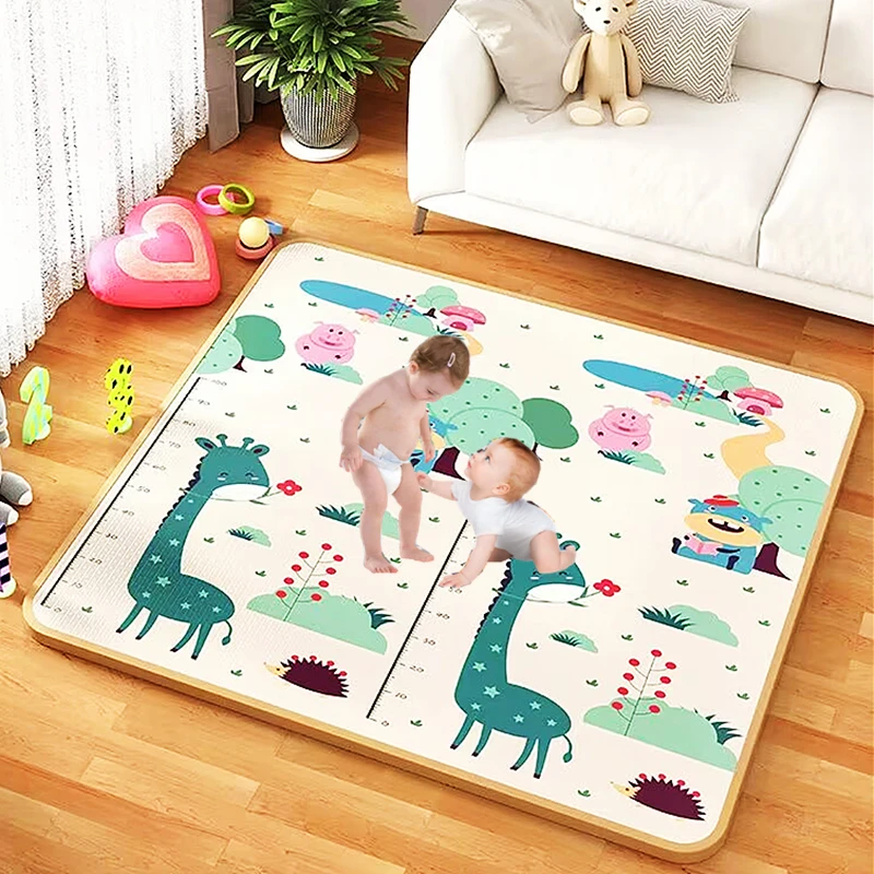 Alfombra de juegos para bebés  - Kids Yoga Education reseña y precio