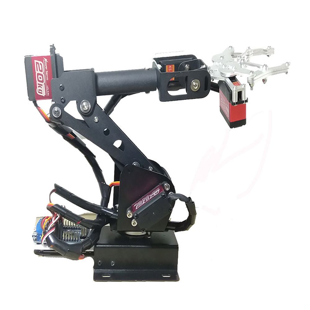Brazo Robótico de 6 Grados de  - Coding Robot Toy reseña y precio