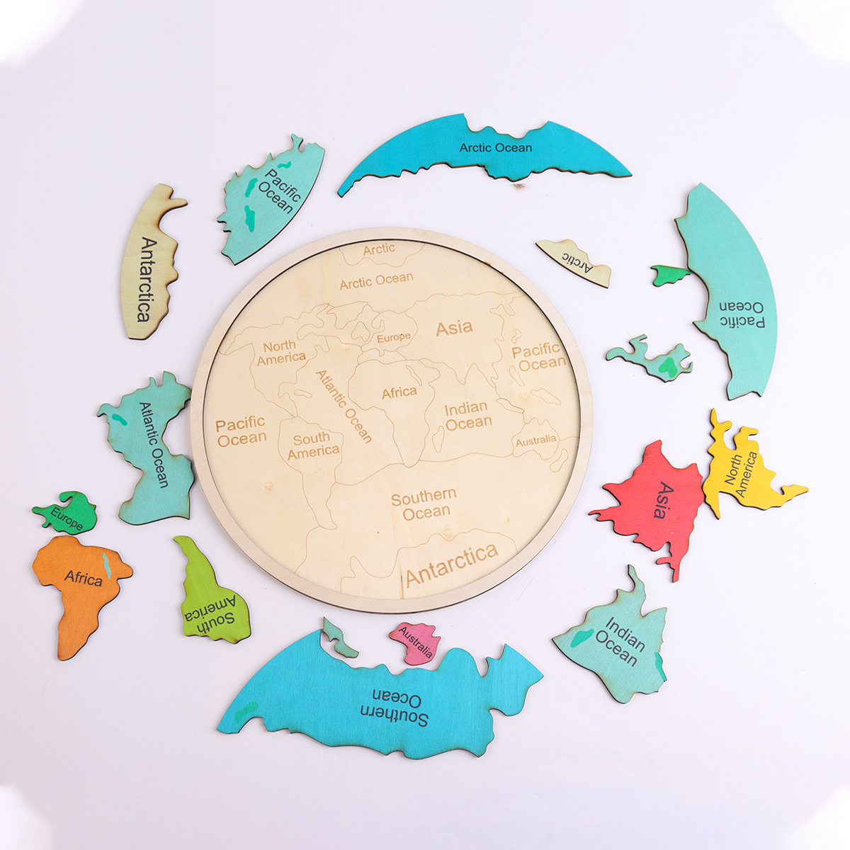 Rompecabezas de Madera con Map - Puzzle Map World reseña y precio