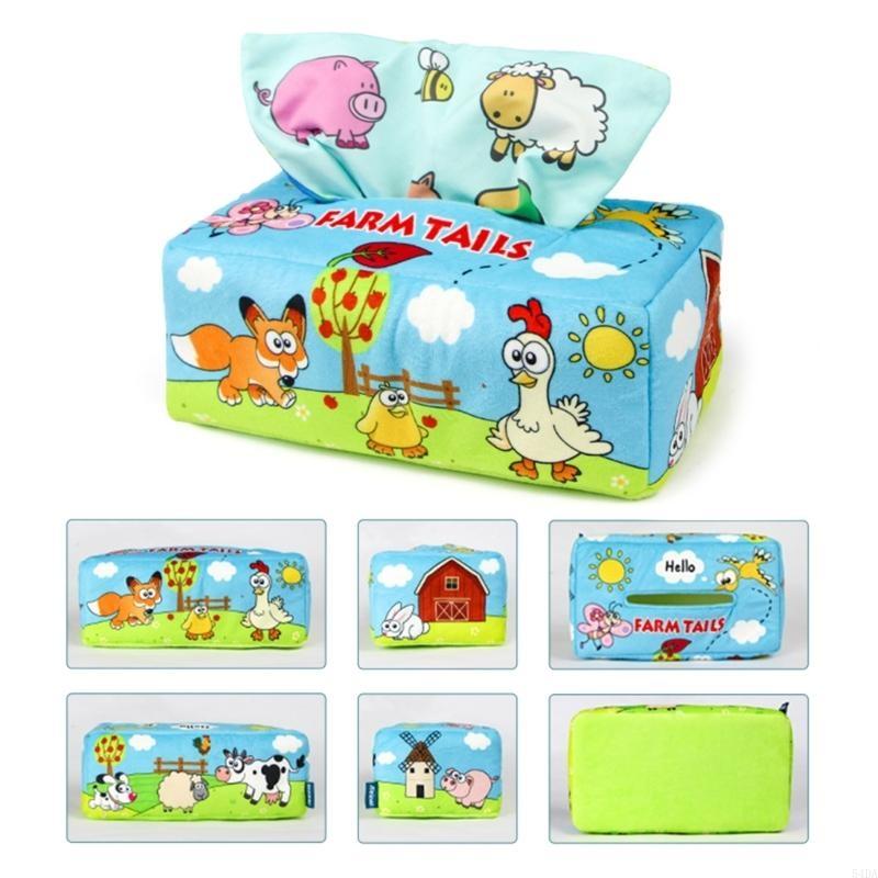 54DA caja pañuelos sensoriales - Kids Educational Box reseña y precio