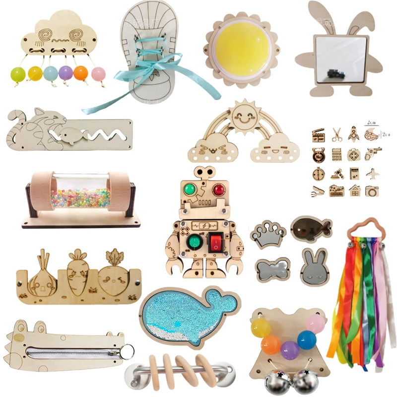 Tablero ocupado Montessori, ac - Kids Educational Box reseña y precio