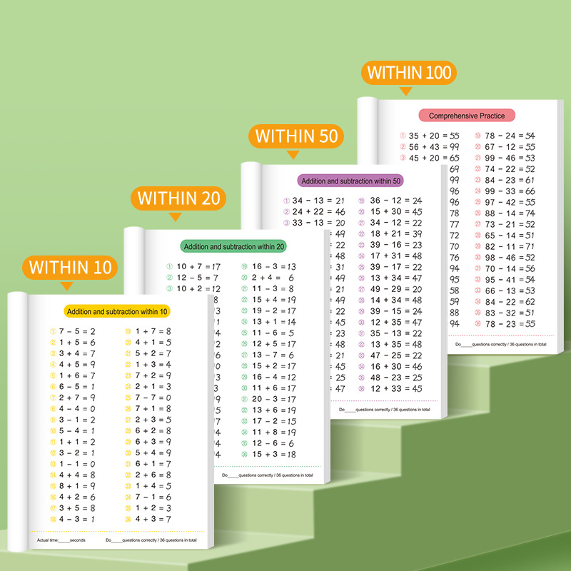 Cuaderno de ejercicios de arit - Kids Education Calculator reseña y precio