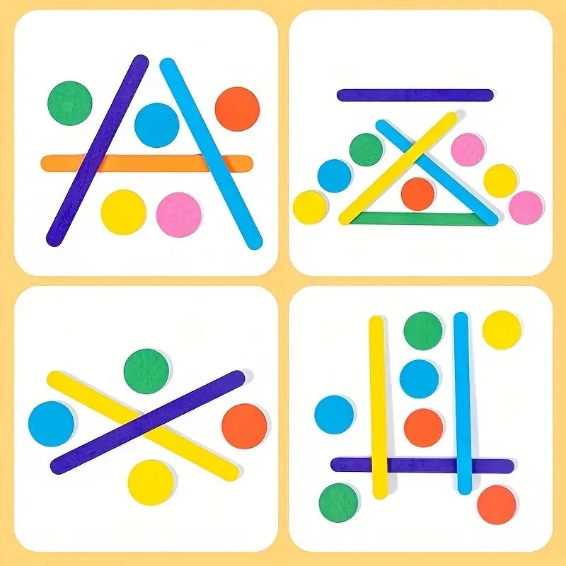 Palo de arcoíris para niños, r - Kids Educational Box reseña y precio