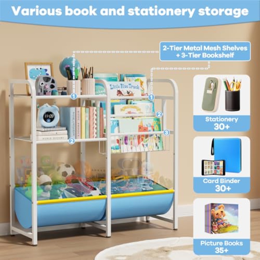 Organizador 3 en 1 para Libros - Montessori Shelf Toy reseña y precio