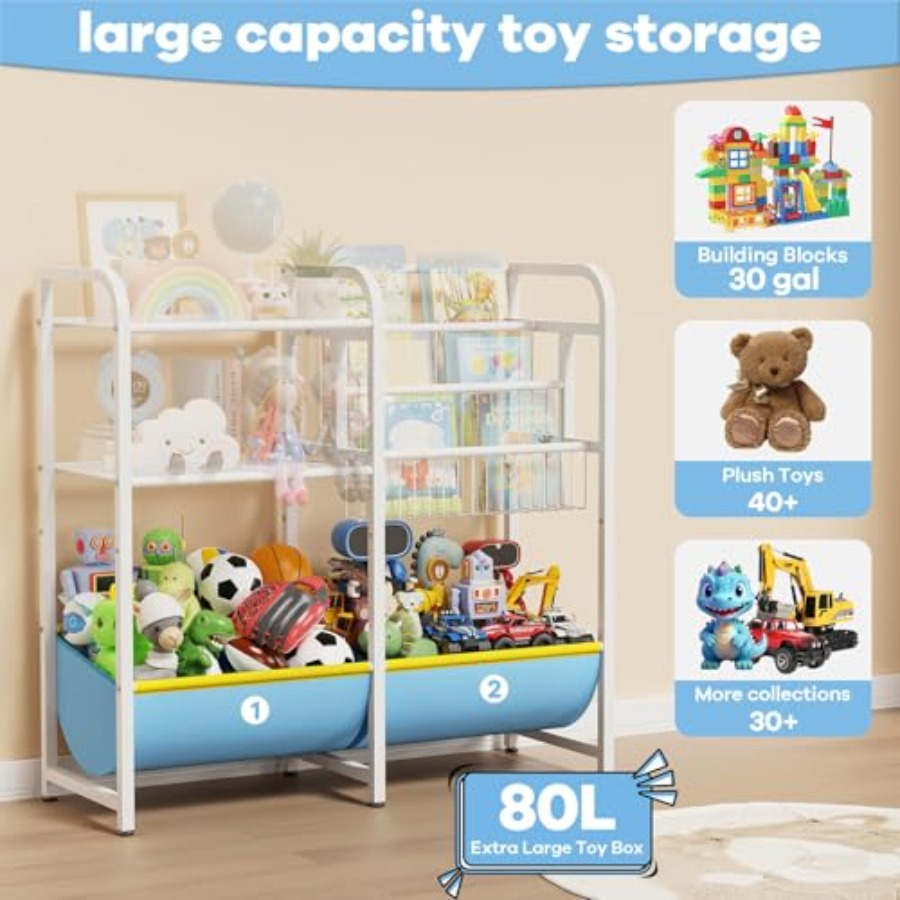 Organizador 3 en 1 para Libros - Montessori Shelf Toy reseña y precio