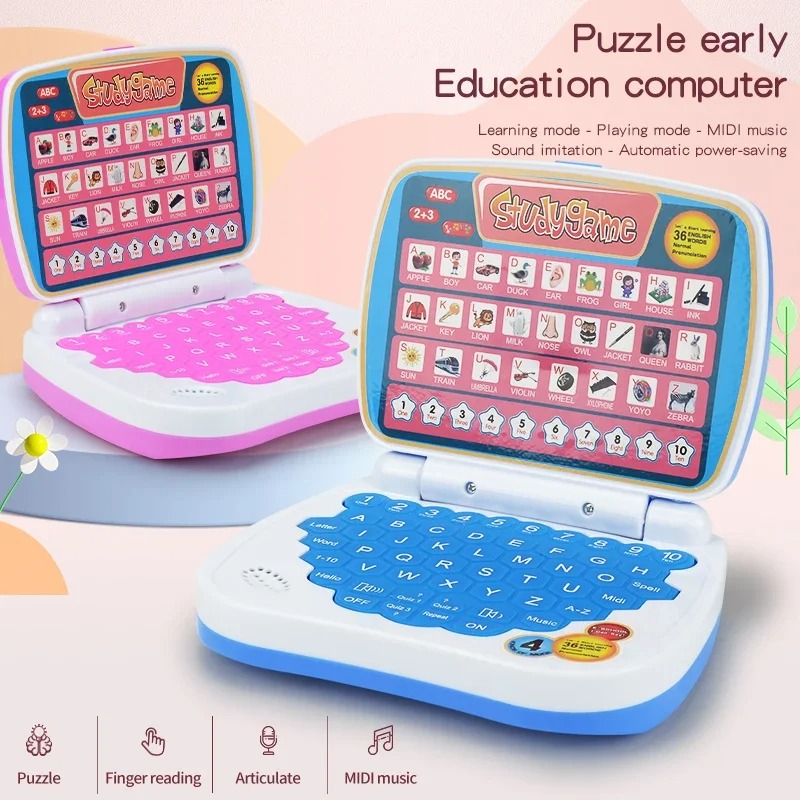 Mini Laptop de Simulación, Jug - Kids Education Laptop reseña y precio