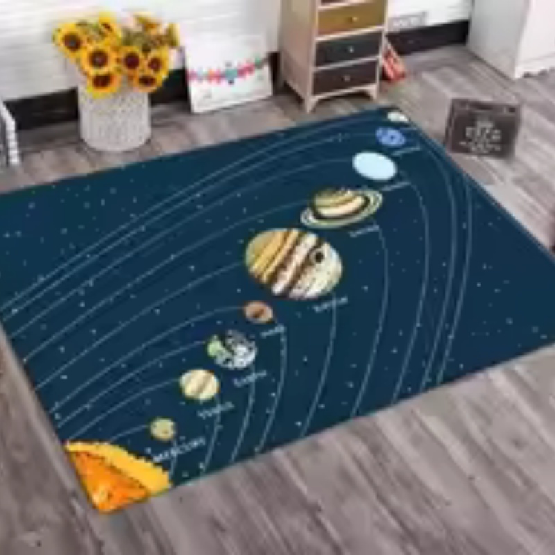 Alfombra de Fieltro Grande con - Background For Kids Education reseña y precio