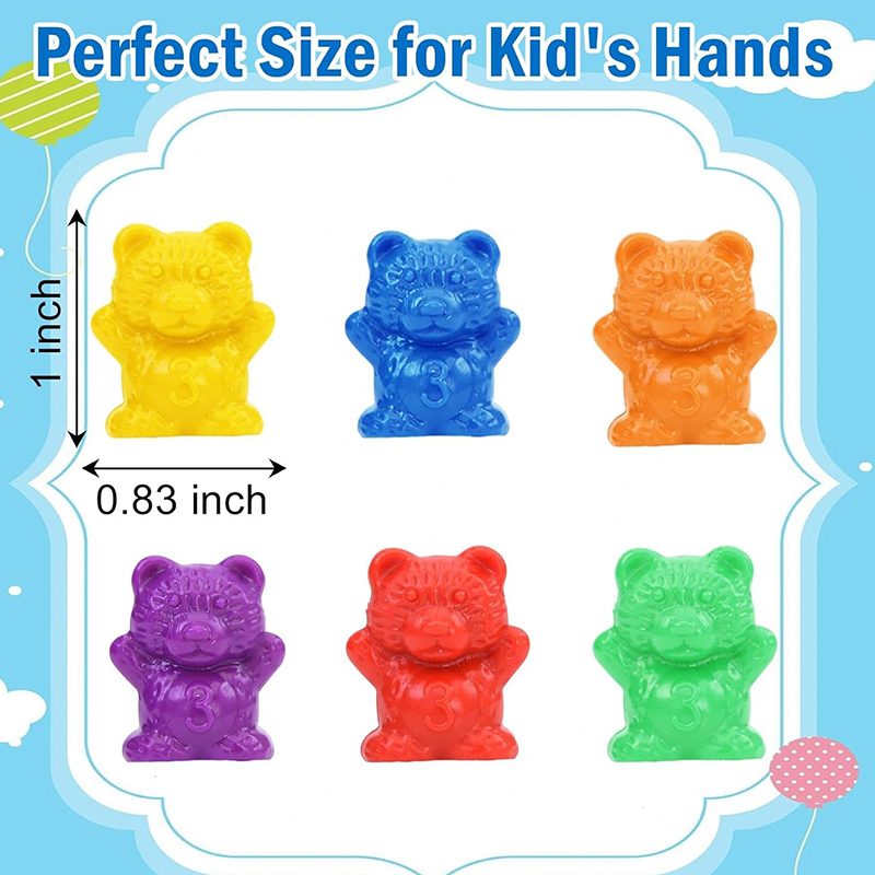 Conteo de osos, juegos a juego - Montessori Shelf Toy reseña y precio
