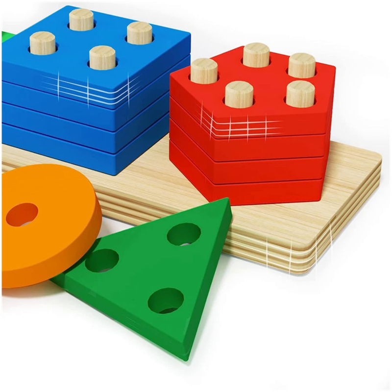 Juguetes de madera Montessori  - Kids Educational Box reseña y precio