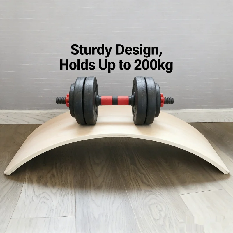 Tabla de Equilibrio de Madera  - Kids Yoga Education reseña y precio