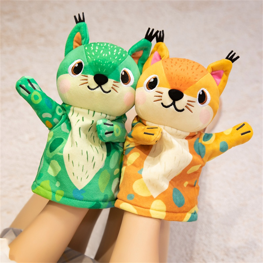 Marioneta de mano de ardilla b - Kids Education Story reseña y precio