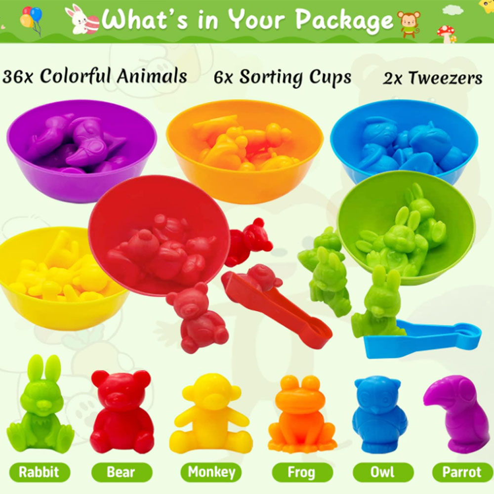 Juguetes de Animales para Cont - Montessori Shelf Toy reseña y precio