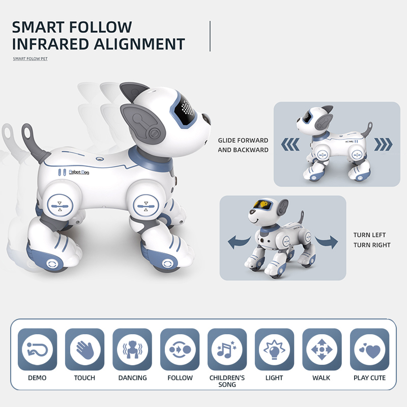 Perro Robot con Control remoto - Coding Robot Toy reseña y precio