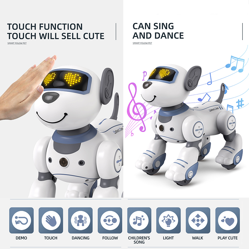 Perro Robot con Control remoto - Coding Robot Toy reseña y precio