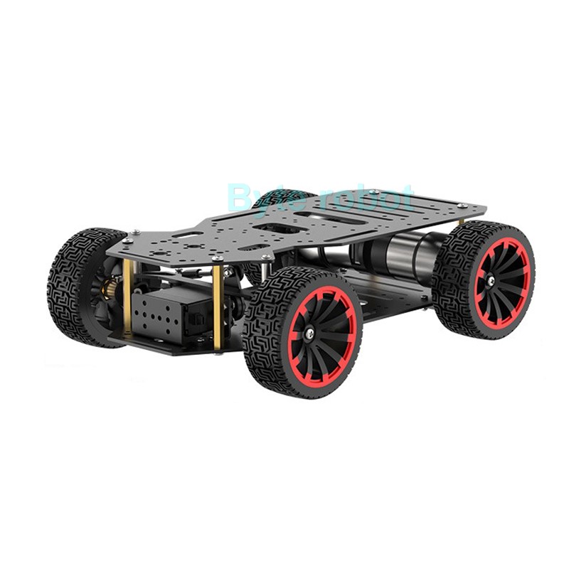 Ackerman-Robot de Metal para c - Coding Robot Toy reseña y precio