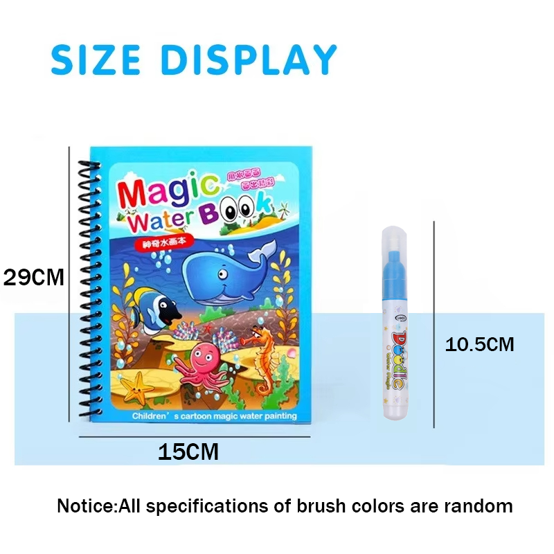 Libro mágico de dibujo con agu - Kids Education Laptop reseña y precio