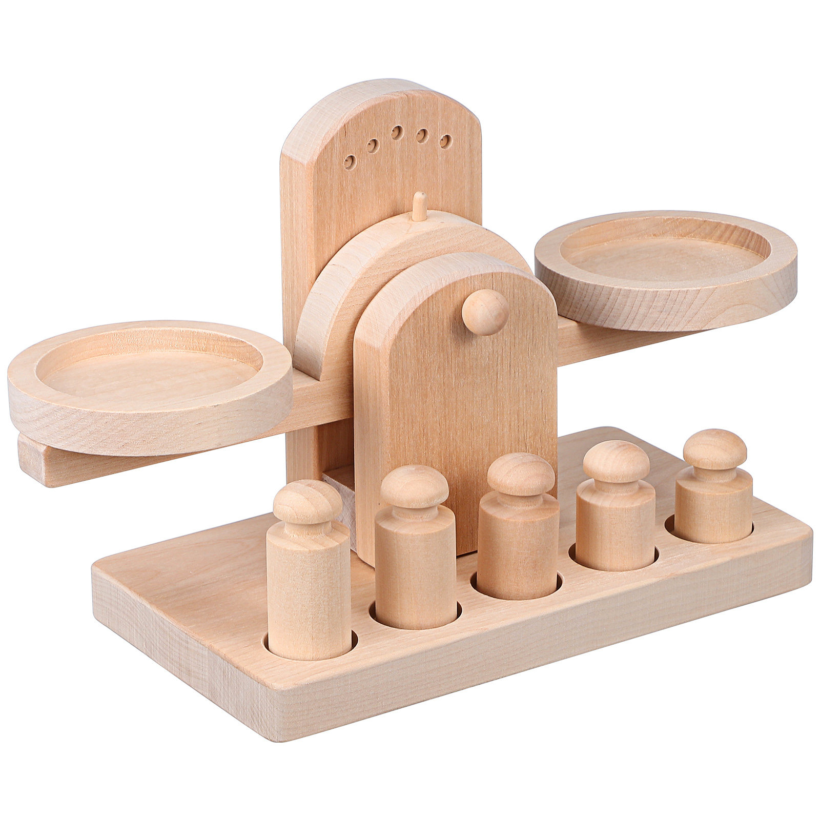 1 Juego de balanza de madera,  - Kids Education Calculator reseña y precio