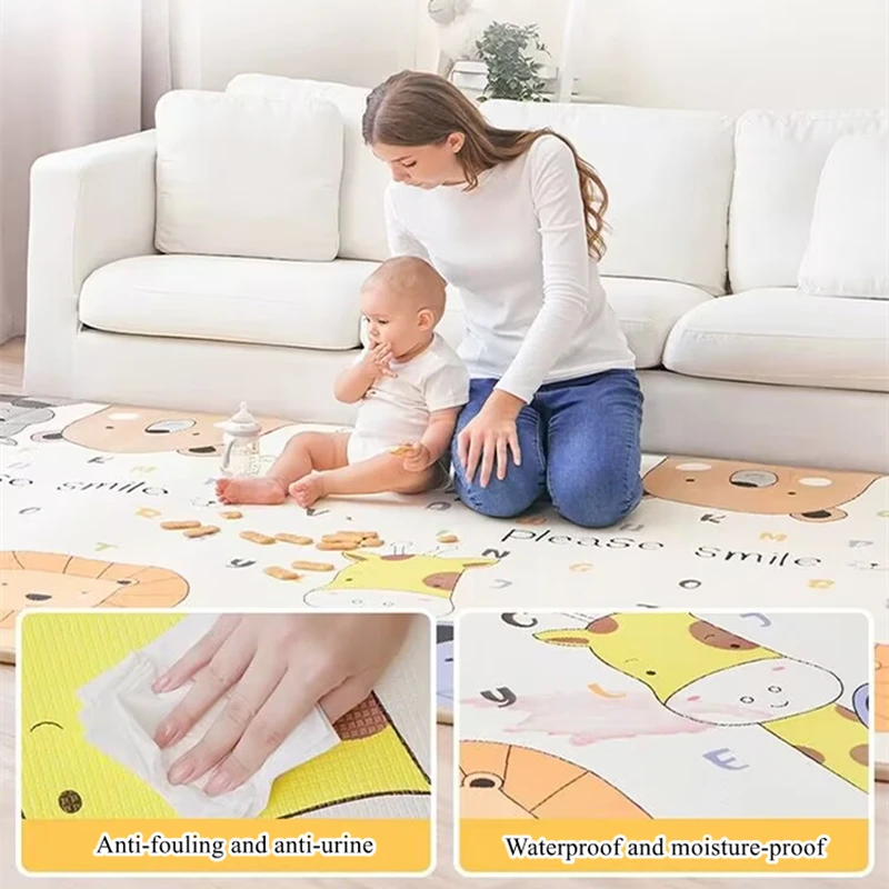 Alfombra de juego para bebé, i - Kids Yoga Education reseña y precio