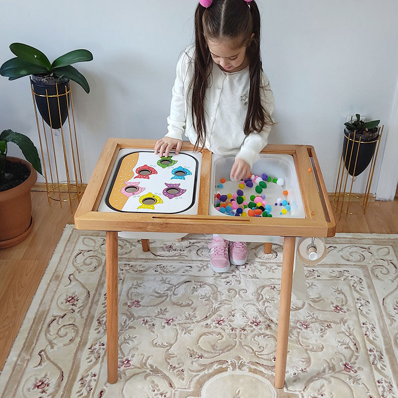 Juegos Montessori para niños,  - Montessori Shelf Toy reseña y precio