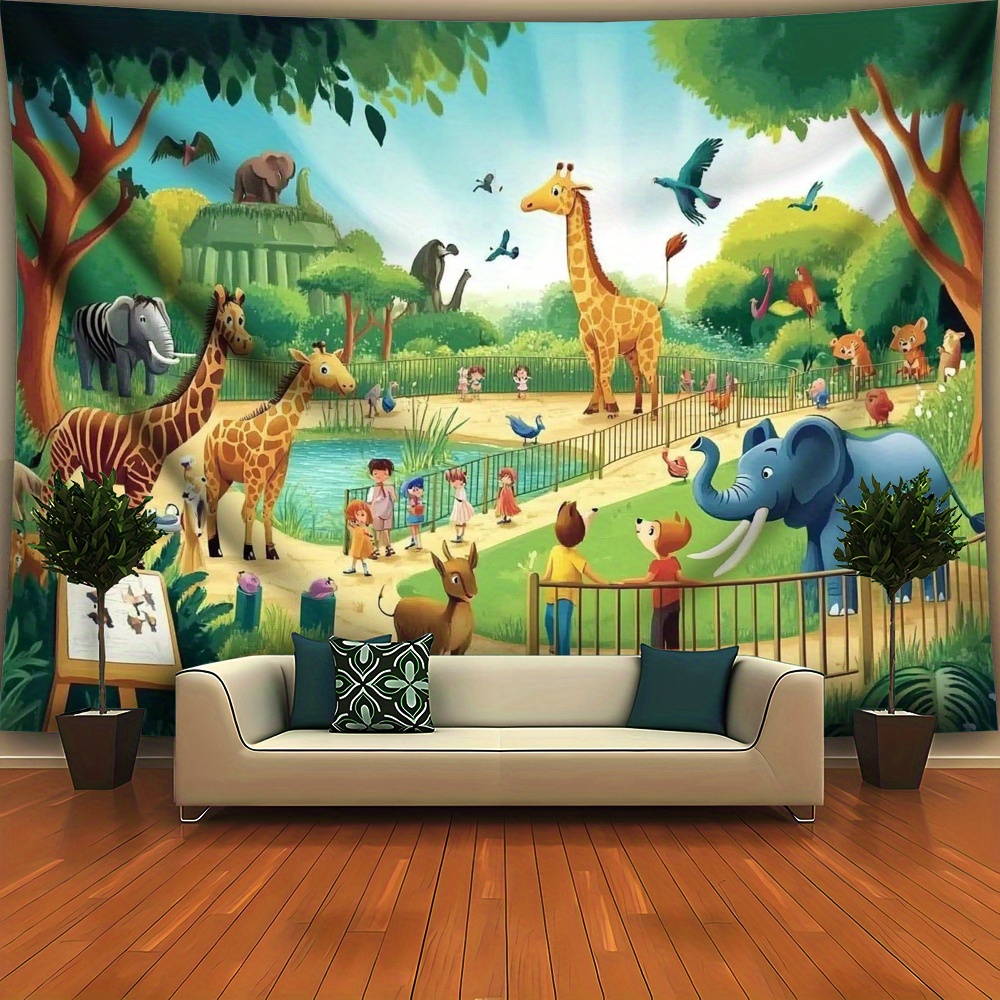 Tapiz de Pared Educativo con D - Background For Kids Education reseña y precio