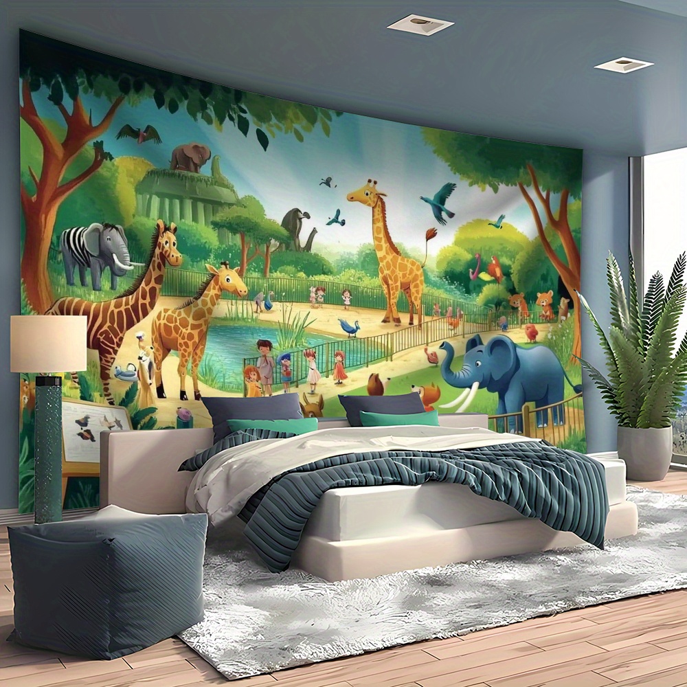 Tapiz de Pared Educativo con D - Background For Kids Education reseña y precio