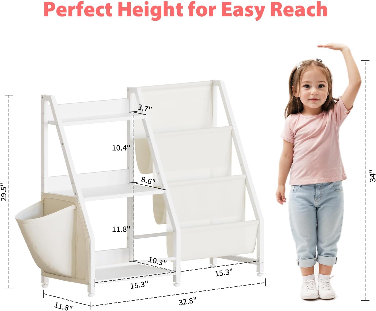 Estantería de 3 Niveles para L - Montessori Shelf Toy reseña y precio