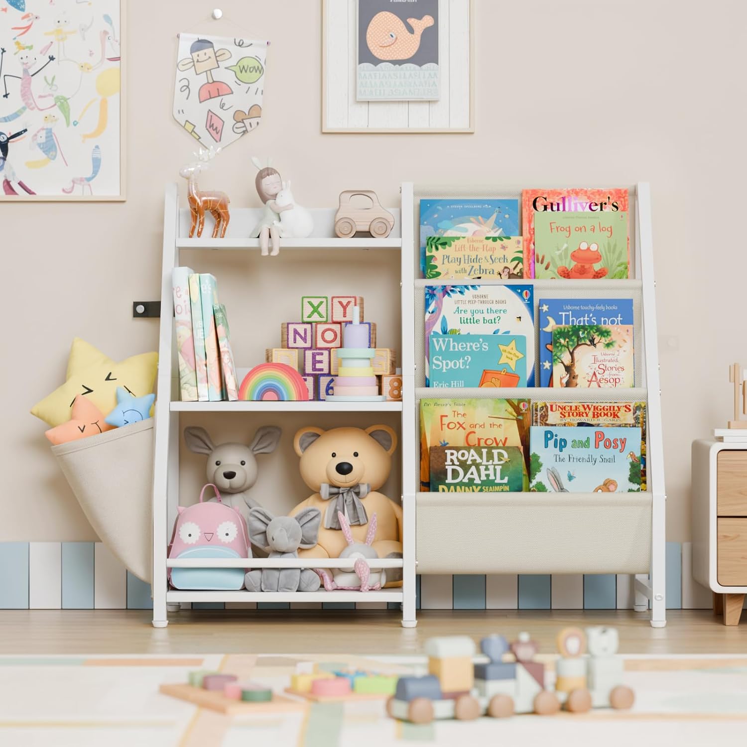 Estantería de 3 Niveles para L - Montessori Shelf Toy reseña y precio