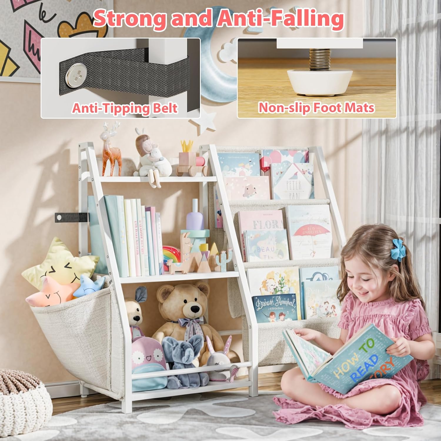 Estantería de 3 Niveles para L - Montessori Shelf Toy reseña y precio